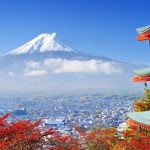 Monte Fuji, Giappone caleido