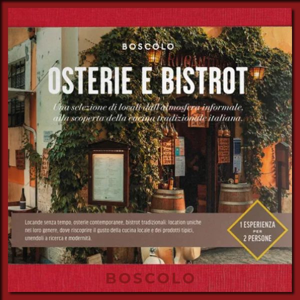 Cofanetto Osterie e Bistrot - Boscolo